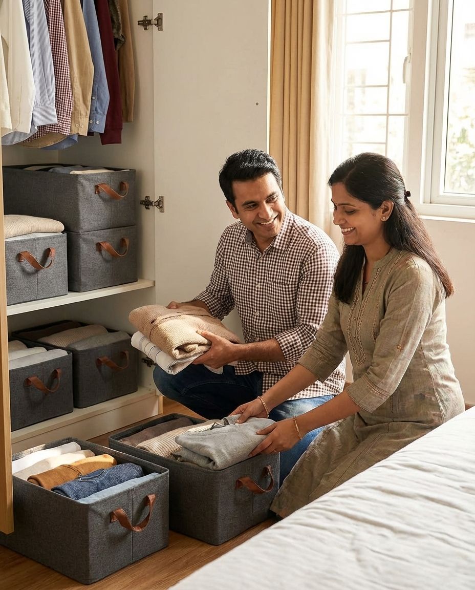 Large Foldable Storage Box Organizer (Buy 1 Get 1 FREE)