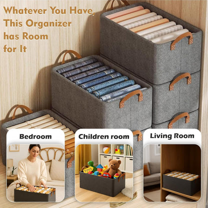 Large Foldable Storage Box Organizer (Buy 1 Get 1 FREE)