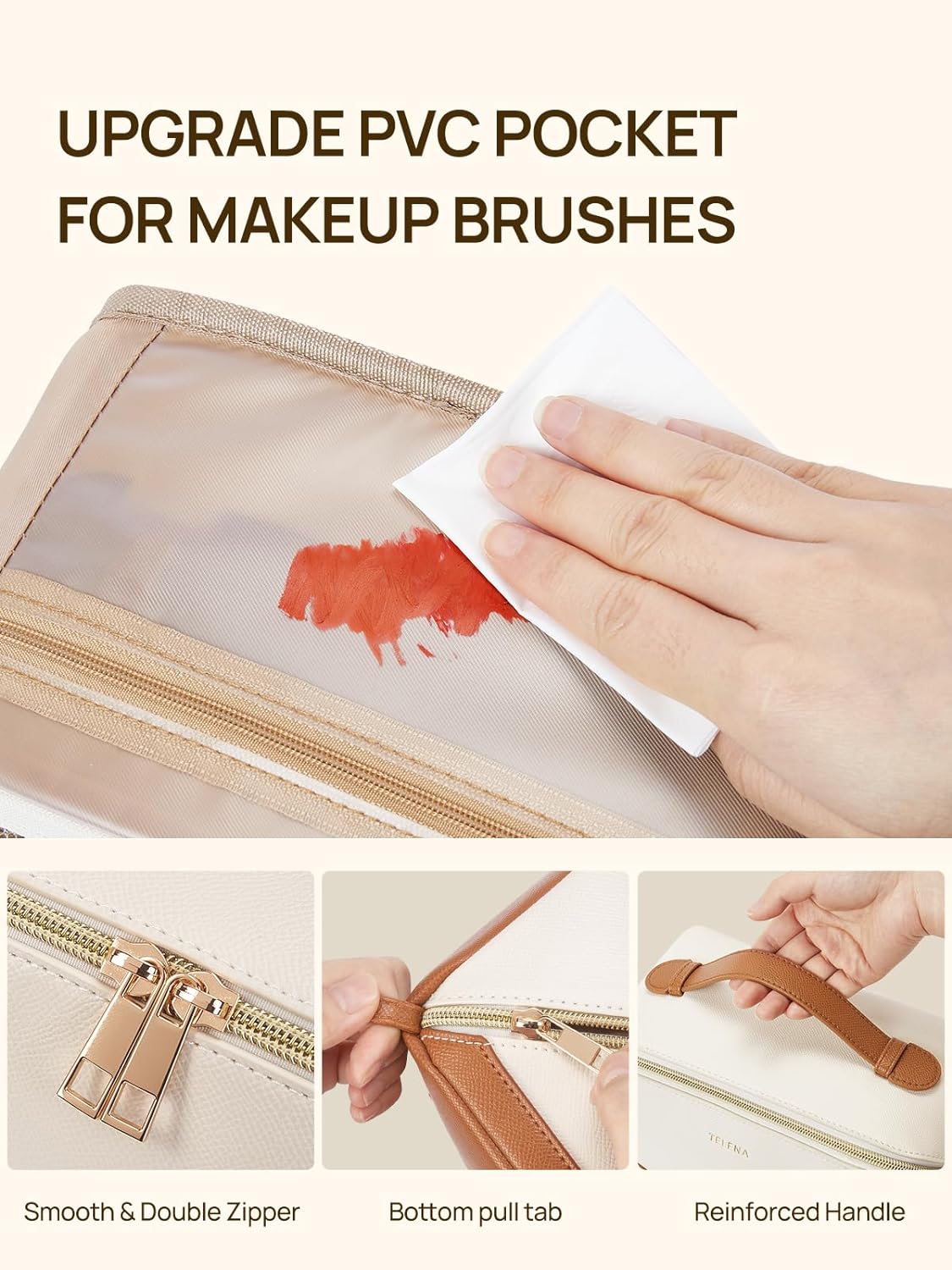 Cosmetic Travel Bag (Buy 1 Get 1 Free)