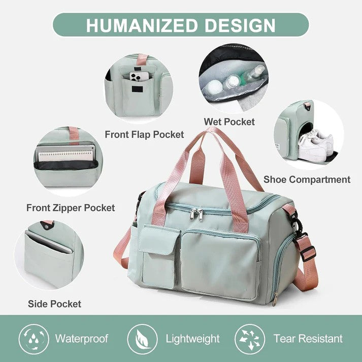 Water-Proof 6-Compartment Travel Bag (Unisex)