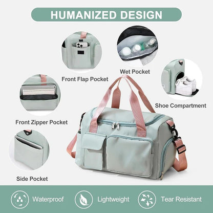 Water-Proof 6-Compartment Travel Bag (Unisex)
