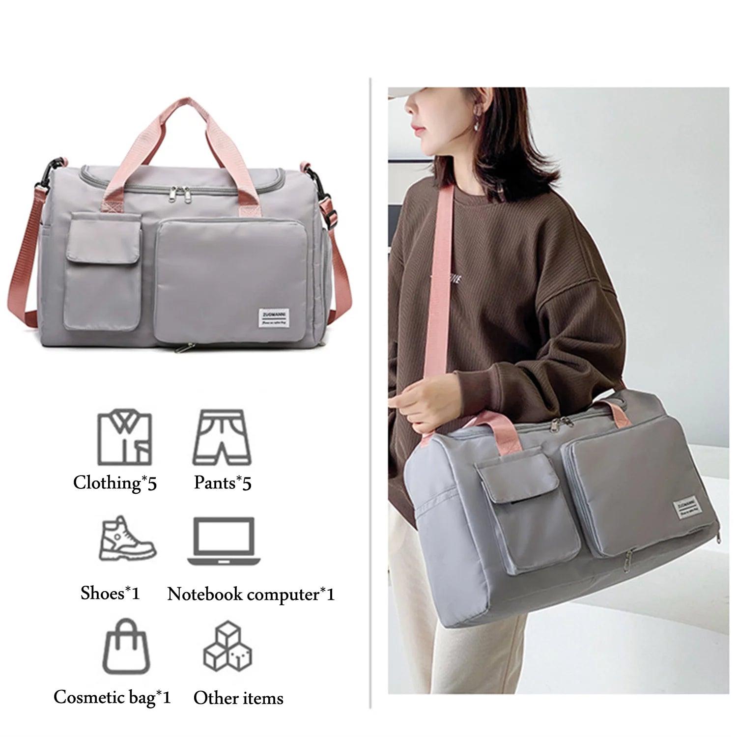 Water-Proof 6-Compartment Travel Bag (Unisex) - ASSUREDSHOP