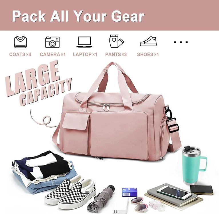 Water-Proof 6-Compartment Travel Bag (Unisex)