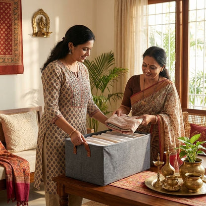 Large Foldable Storage Box Organizer (Buy 1 Get 1 FREE)