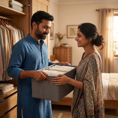 Large Foldable Storage Box Organizer (Buy 1 Get 1 FREE)