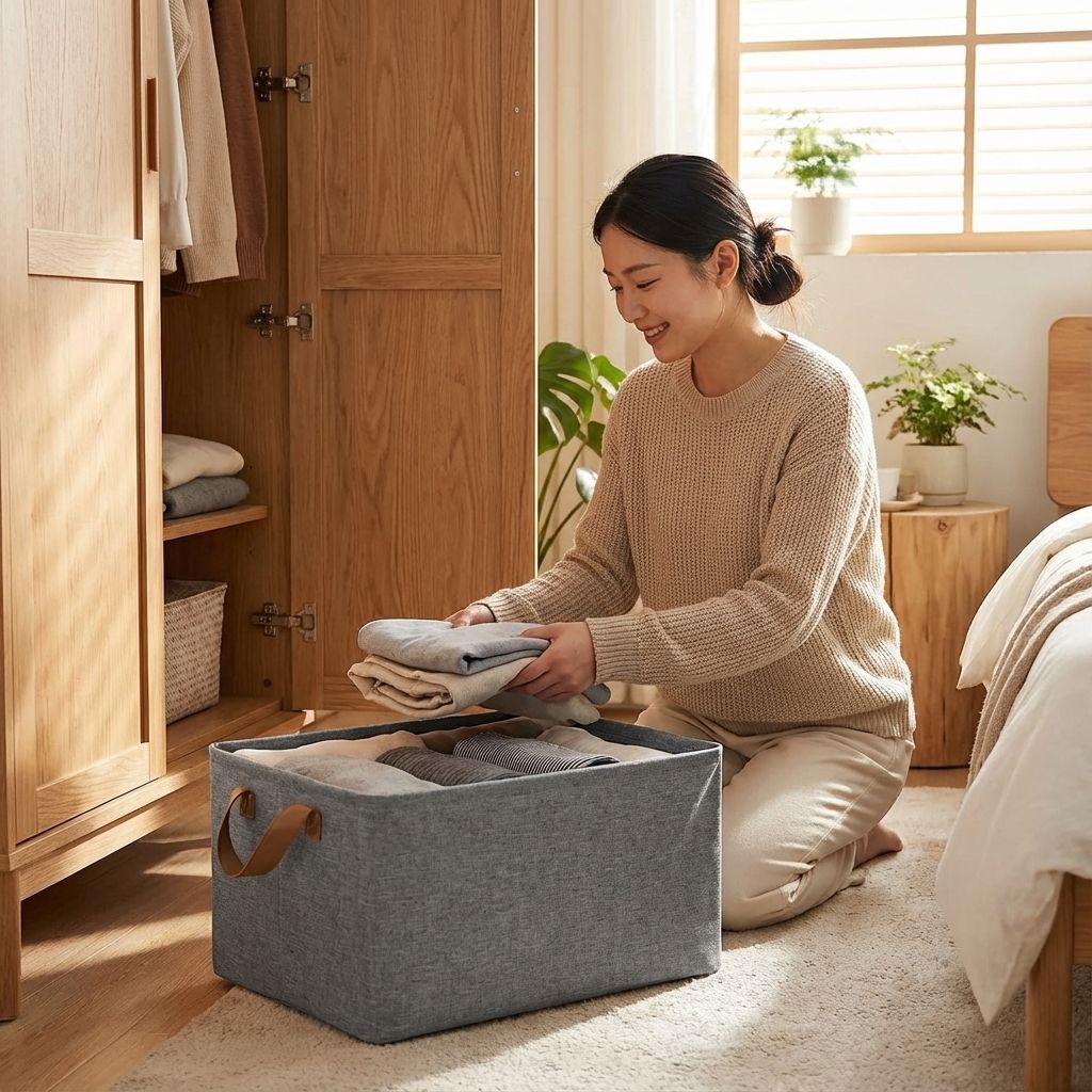 Large Foldable Storage Box Organizer (Buy 1 Get 1 FREE)