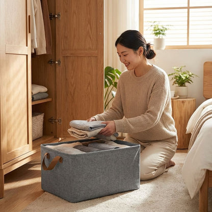 Large Foldable Storage Box Organizer (Buy 1 Get 1 FREE)