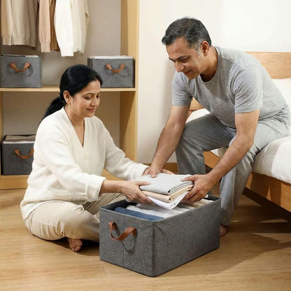 Large Foldable Storage Box Organizer (Buy 1 Get 1 FREE)