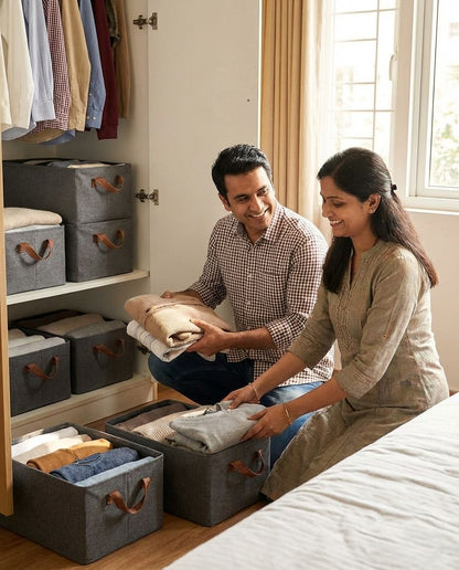 Large Foldable Storage Box Organizer (Buy 1 Get 1 FREE)