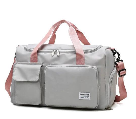 Compartment Unisex Sporty Travel & Gym Bag - ASSUREDSHOP™