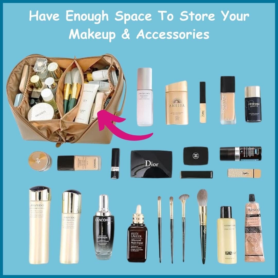 Cosmetic Travel Bag (Buy 1 Get 1 Free)